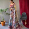 Beauitful Kalamkari Printed Saree